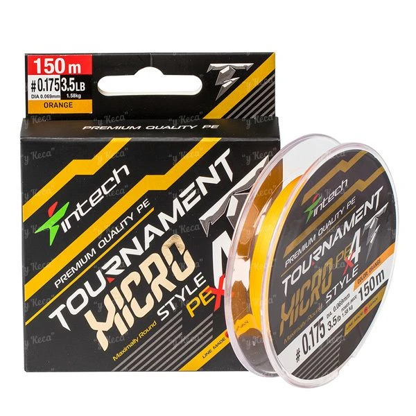 Шнур Intech Tournament Micro Style PE X4 150м #0.175 3.5lb фото