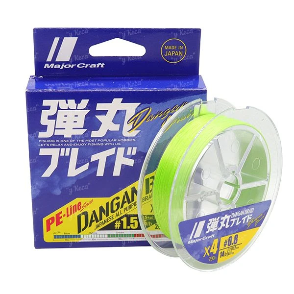 Шнур Major Craft Dangan Braid x4 фото