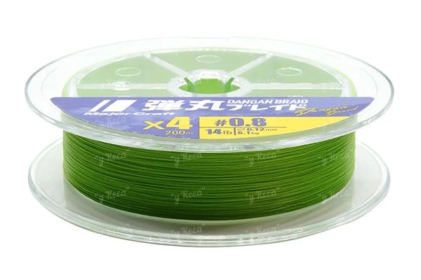 Шнур Major Craft Dangan Braid x4 #1.5 Green 200м фото