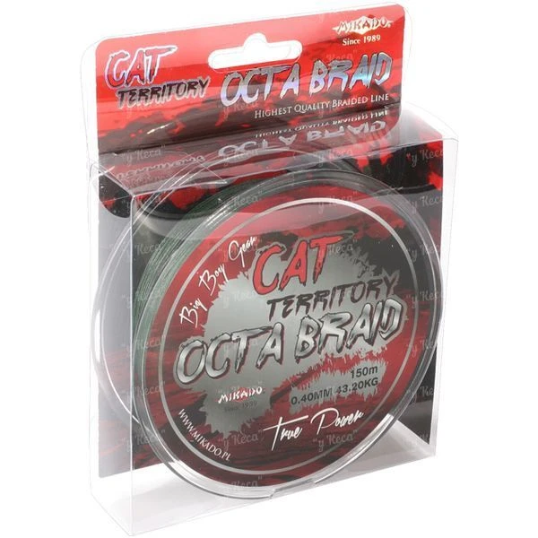 Шнур Mikado Cat Territory Octa Braid 150м фото