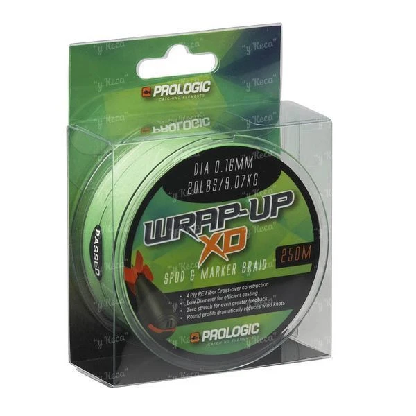 Шнур Prologic Wrap-Up XD Spod-Marker Braid 0.16 20Lb 250м фото