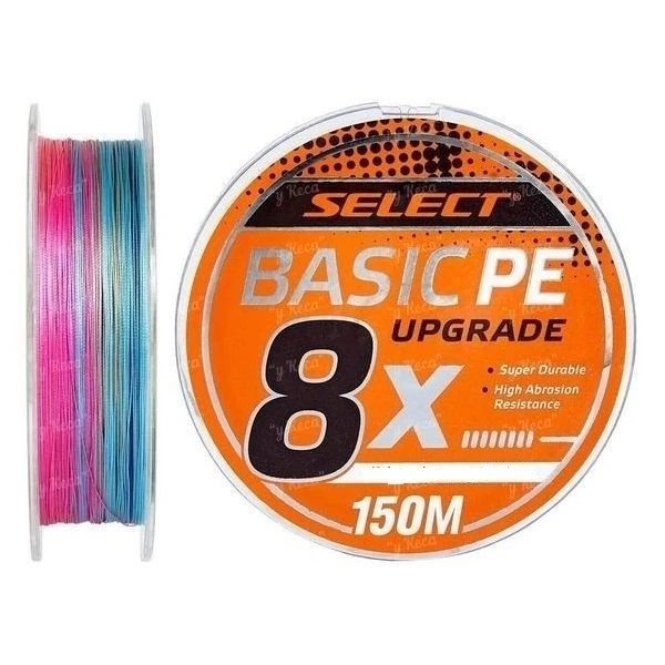 Шнур Select Basic PE 8x 150m #0.6 12lb Multicolor фото