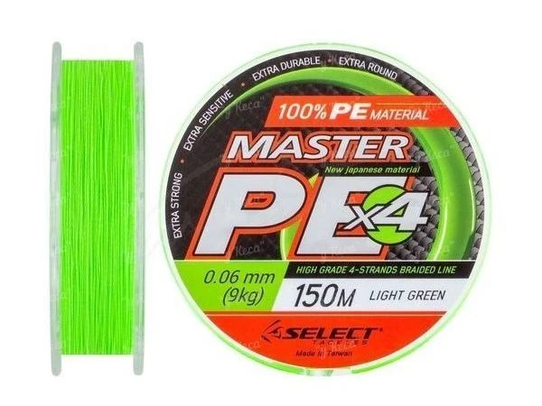 Шнур Select Master 150м 0.06 салатний фото