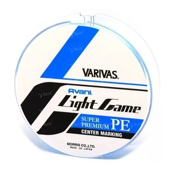 Шнур Varivas Light Game PE X4 Centermarking 150m #0.3 max 6.5lb фото