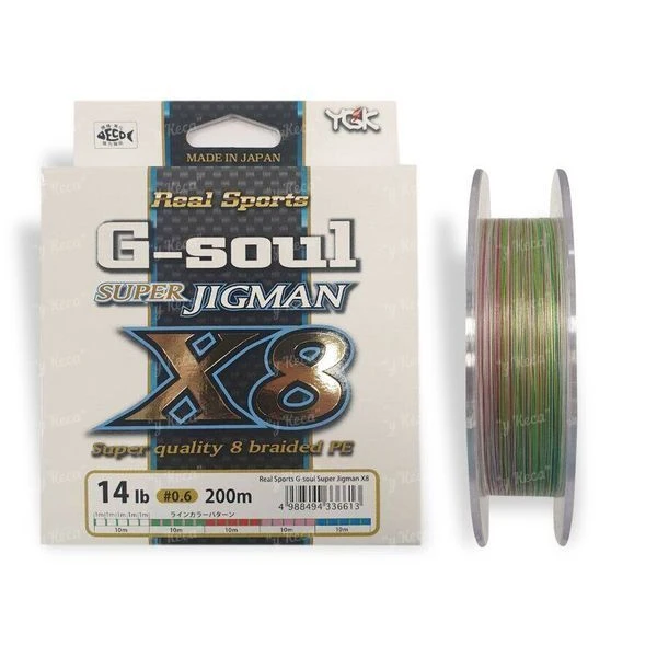 Шнур YGK Super Jig Man x8 1.2 25lb 200м фото