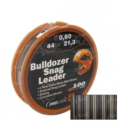 Шок-лідер Prologic Bulldozer Snag Leader 100м 32lb 0.5 мм Camo 44686 фото