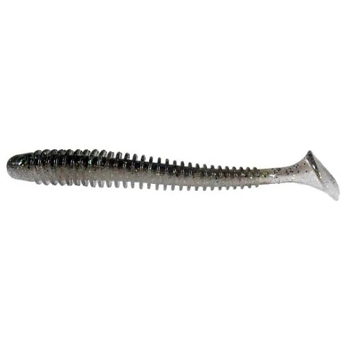 Силикон Keitech Swing Impact 4" 410 Crystal Shad 8шт фото
