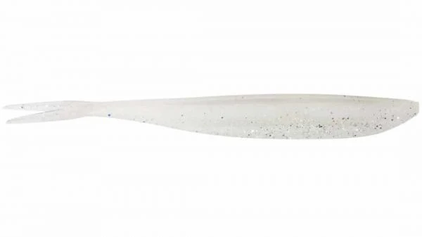 Силикон Angry Baits Angry Slug 4.0" 49-White Silver Electric Glitter UV 8шт фото