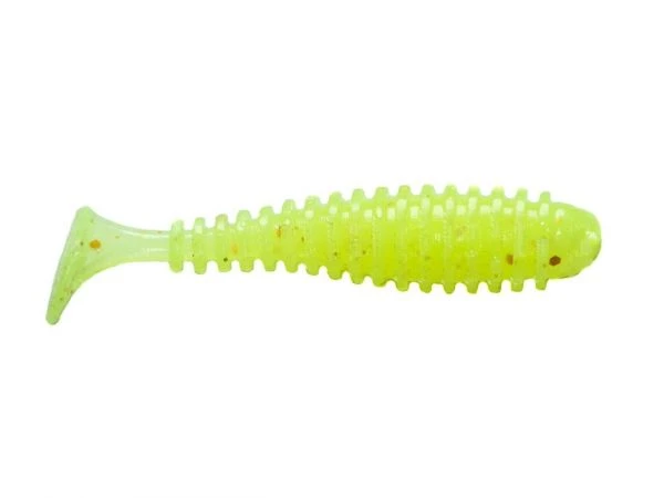 Силікон Angry Baits Fatik 1.2" Chartreuse GF UV 12шт фото