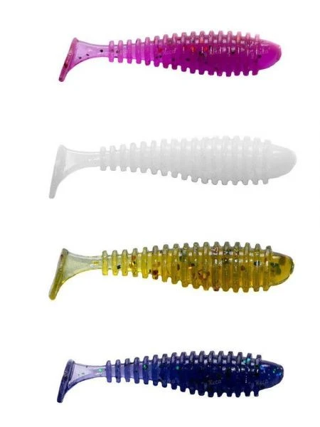Силикон Angry Baits Fatik 1.2" AB Mix-15 12шт фото