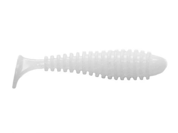Силикон Angry Baits Fatik 1.2" White UV 12шт фото