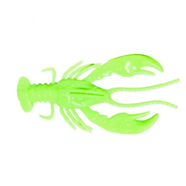 Силикон Angry Baits Kraken 2.0" Acid Green UV 7шт фото