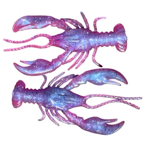 Силикон Angry Baits Kraken 1.2" Clear Morning Dawn UV 9шт фото