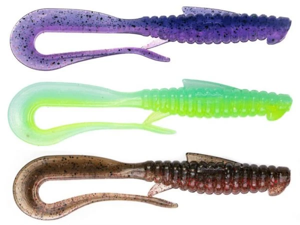 Силикон Angry Baits Mad Worm 3.5" AB Mix-8 6шт фото