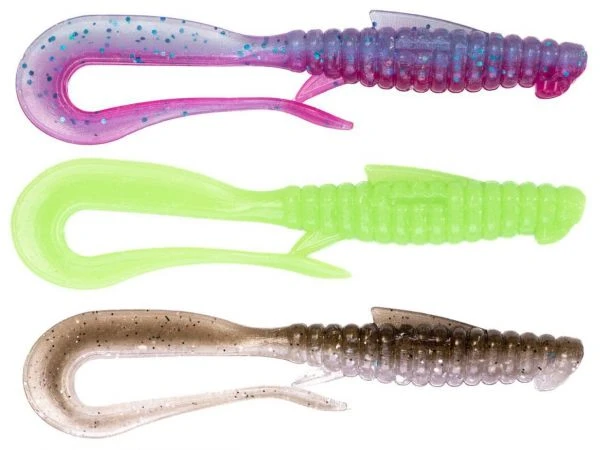 Силикон Angry Baits Mad Worm 3.5" AB Mix-10 6шт фото