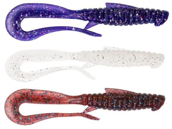 Силикон Angry Baits Mad Worm 3.5" AB Mix-12 6шт фото