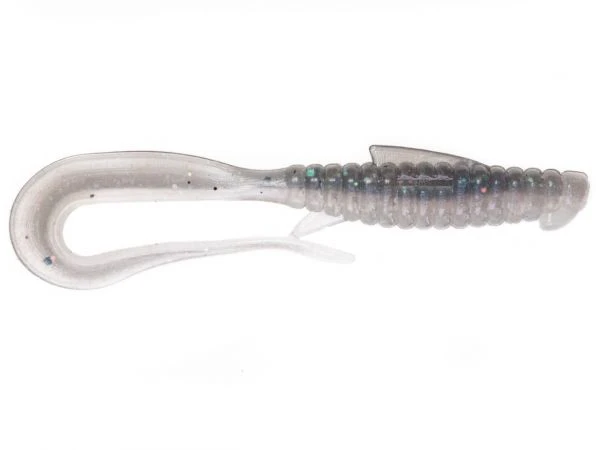 Силікон Angry Baits Mad Worm 3.5" White Mouse UV 6шт фото