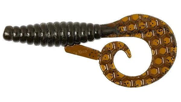 Силикон Attack Curly Twister 3.5" 001 7шт фото