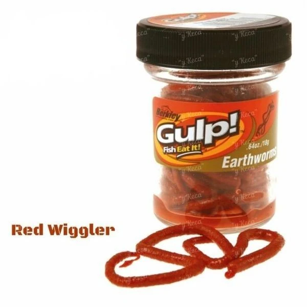Силикон Berkley Gulp Earthworm GEW-RWD Червь красный 10см фото