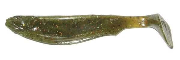 Силикон Crazy Fish Slim Shaddy 3.2" 01 5шт фото