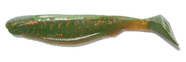 Силикон Crazy Fish Slim Shaddy 3.2" 14 5шт фото