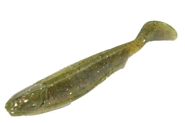 Силикон Crazy Fish Slim Shaddy 3.2" фото