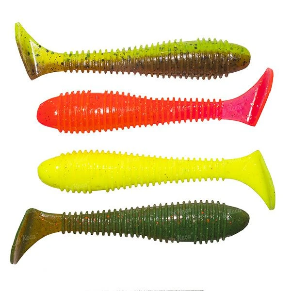 Виброхвост Crazy Fish Vibro Fat 4.0" M22 фото