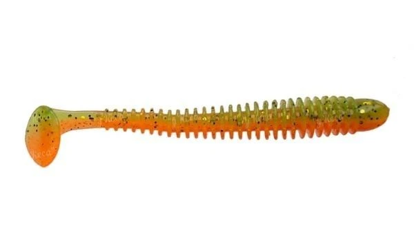 Силикон CrazyFish Vibro Worm 2.5" 5d 8шт фото