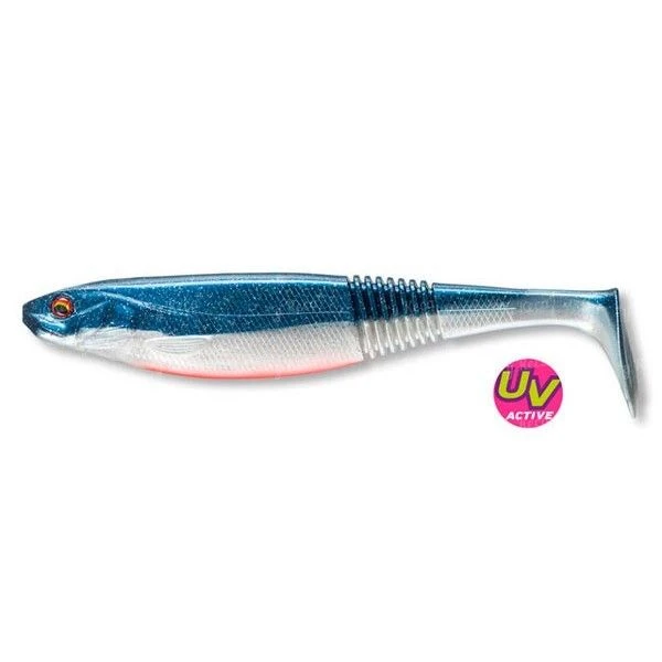 Силикон Daiwa Prorex Classic Shad 100DF Blue Metallic Perl 5шт фото