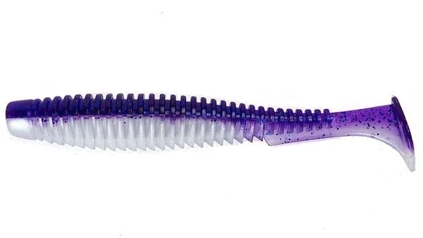 Силікон Fishup U-Shad 3.0" 215-Violet-Pearl 9шт фото