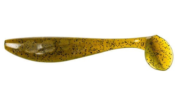 Силикон Fishup Wizzle Shad 3.0" 074 Green Pumkin Seed 8шт фото