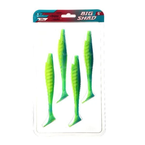 Силикон Flagman Big Shad 6" фото