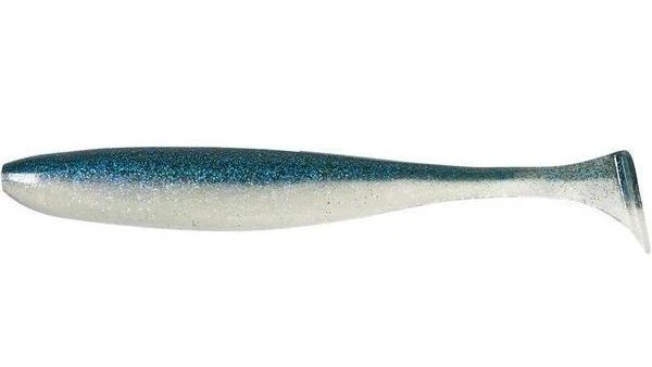 Силікон Keitech Easy Shiner 3.5" EA#22 electric silver shiner 7шт фото