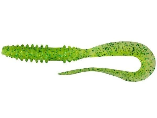 Силикон Keitech Mad Wag Slim 4.5" 424 Lime Chartreuse 9шт фото