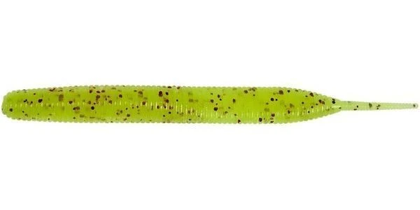 Силікон Keitech Sexy Impact 3.8" PAL#01 Chartreuse Red Flake 10шт фото