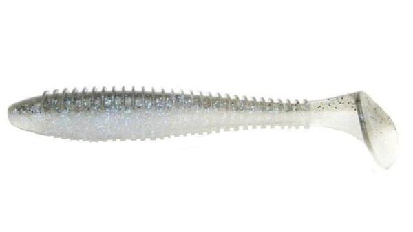 Силикон Keitech FAT Swing Impact 4.3" 440 Electric Shad 6шт фото