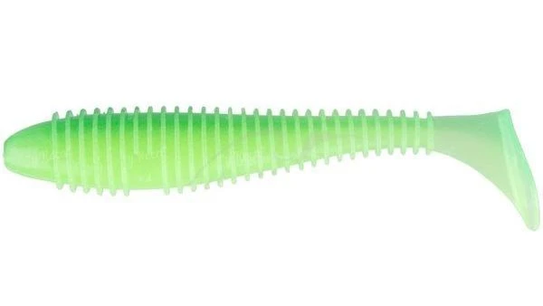Силикон Keitech FAT Swing Impact 5.8" EA#11 Lime Chartreuse glow 4шт фото