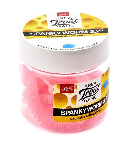 Силикон Lucky John Spanky Worm 3.2" фото