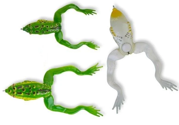 Силикон Savage Gear 3D Jumping Frog 110F Green фото