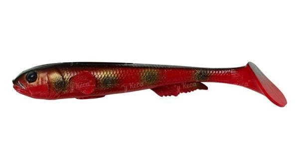 Силикон Savage Gear 3D LB Goby Shad 23см Red Bullhead UV фото