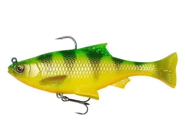 Силикон Savage Gear 3D Roach Pulsetail 100мм Firetiger 2шт фото