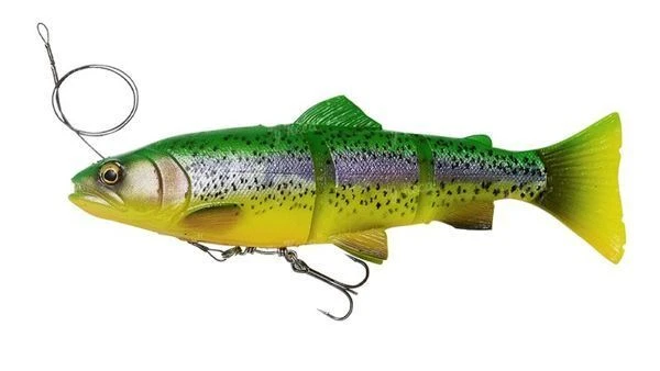 Силікон Savage Gear 4D Line Thru Trout 150SS Fire Trout 1шт фото