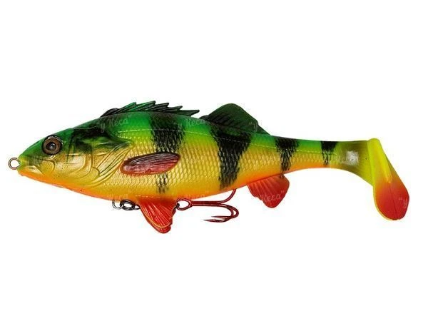 Силикон Savage Gear 4D Perch Shad SS 12.5см Firetiger фото