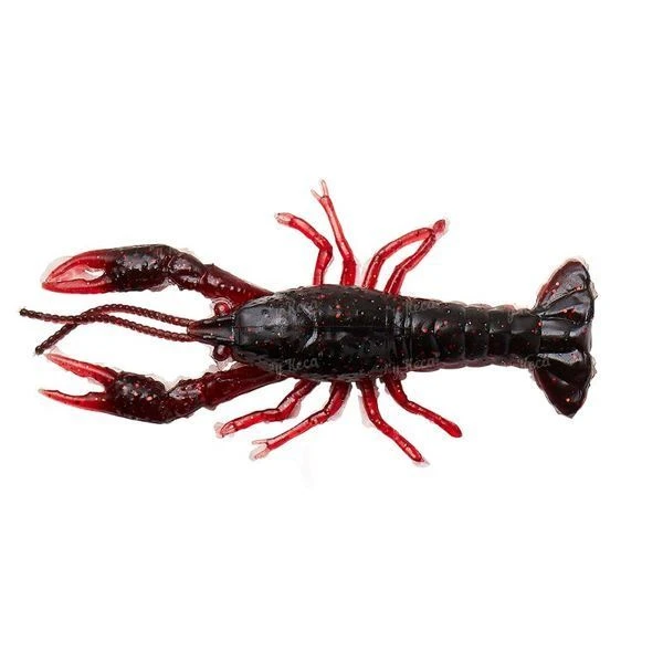 Силикон Savage Gear Ned Craw 65mm Floating Black Red 4шт фото