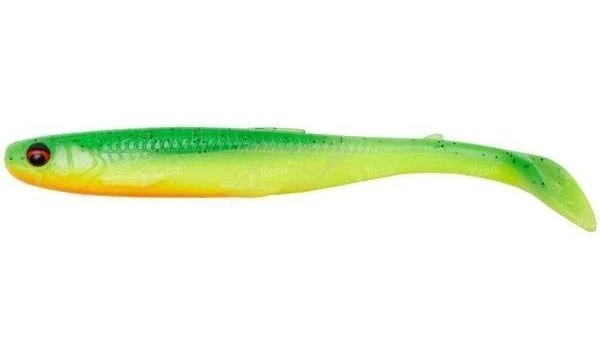 Силікон Savage Gear Slender Scoop Shad 110mm Green Yellow 1шт фото