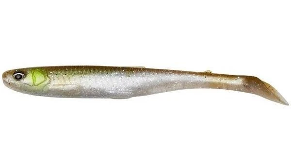 Силікон Savage Gear Slender Scoop Shad 90mm Green Silver 1шт фото