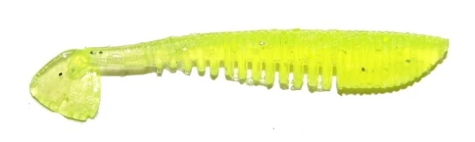 Силікон Redman Woran Shad 1.5" UV Chartreuse 10шт фото