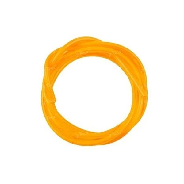 Силиконовая трубка для ловли сома ПМ Catfish Tube 2*5mm 1m Оrange фото