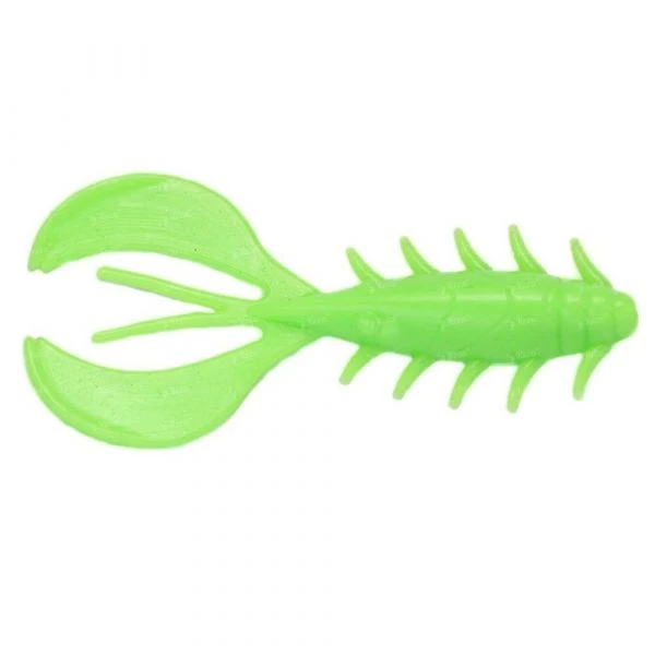 Силікон Angry Baits Chubby Craw 2.4" Acid Green UV 7шт фото