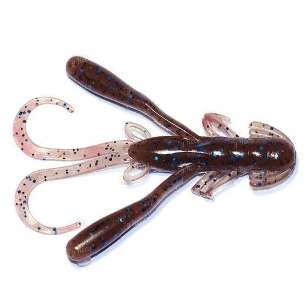 Силикон Bait Breath RushCraw U30 1.5" 145 Cinnamon/Black/Blue Flake 10шт фото